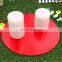 5'' 10'' 12'' Clear and Colored Round Mirror Candle Plate