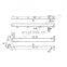 Plastic tank radiator parts for byd f3