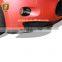 For maserati gt granturismo front bumper lip splitter wrap angle