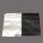 3*4 inches three side seal one side metallic foil mylar one side clear snack package bags with zipper