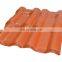 Heat Insulation Spanish Style Plastic Trapezoidal Roof Sheet Rain Protection ASA Synthetic Resin Roof Tile Price