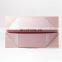 Custom bulk slot ribbon pink square magnetic closure rigid clothing subscription gift boxes