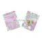 Plastic Snack Food Package Holographic Packaging Bags With Zipper Design