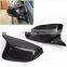 Gloss Black For INFINITI q50 Reversing Mirror Housing  Rearview Mirror Housing Cover