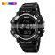 SKMEI Multifunction Men Chronograph Pedometer Pulse Wrist Watch 1180