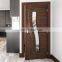 simple teak solid wood main modern interior door designs models