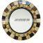 metal enamel tall wall mirror