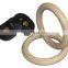 Exercise Children Kids Suspension Trainer Anchor 2021 Premium Wooden Gymnastic Rings