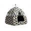High Quality Multi Color modern washable cheap custom detachable breathable pet house triangle
