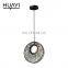 HUAYI Factory Wholesale Iron Aluminum Indoor Modern Design Bedroom Living Room LED Pendant Lamp