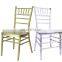 Promotion acrylic chair luxury wedding furniture white chair