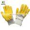 4SAFETY Half Coating Latex Sandy Cotton Gloves