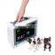 Portable Digital Technology Vet Veterinary Medical animals Vital Sign multiparameter Monitor
