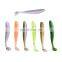 Byloo China Easy Shiner Soft Lures 75мм 95мм Приманки для рыбалки Приманка Leurre Shad двухцветная силиконовая приманка T Tail Воблеры