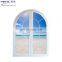 China Senior Supplier European Style Aluminum Arched Top Round Design Window Aluminum Swing Windows