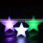led wireless Christmas lights /Multi color plastic star /tree/snow led rechargeable lamp outdoor Christmas decorations lights