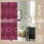 beautiful printing shower curtain with matching window curtain