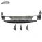 F-Pace High Quality Carbon Fiber Rear Diffuser Rear Bumper Lip Rear Separator For Jaguar F-Pace