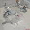 customized square quartz glass reactor quartz photocatalytic reactor