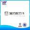 High quanlity super thin metal logo /electroformed nickel sticker