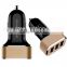 2016 hot sale 3 usb car charger