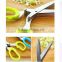 Chopped Green Onion Five Layer Minced Food Cutter Stainless Steel Multilayer Kitchen Scissors