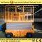 5-18 m mobile hydraulic scissor lifting platform indoor scissor lift platform