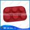 2014 New Arrrival Baking Tool 6 Holes Round Shape Silicone Cake Molds