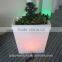 New PE plastic Flowerpot with LED light YXF-6070
