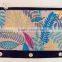 Osini hot design cutom flower printed fabrics 3-ring binder non-woven fabric zipper pencil pouch for girls & students