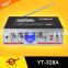 small karaoke audio stereo mixing amplifier YT-328A support USB/SD