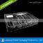 Custom cosmetic clear plastic insert tray, plastic insert tray for cosmetic packingers