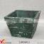 Stackable Handmade Vintage Wood Planter Box with Handle
