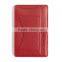 New Fashion Top Grade Handmade Cheap Red Faux Leather Note Jotter