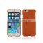 Four colors smart phone cases for apple iPhone 6 with Business name card slot stand
