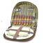 Outdoors Picnic Set for 2 - Compact wallet to fit basket or bag. With board, opener, napkins