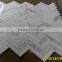 Eastern White Polished Marble Herringbone Wall Mosaic Tiles similar ceramic wall tile