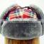 fashion bill 6 panel winter warm hat cap