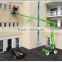 Trailing spider articulating boom lift / Aerial work boom lifter