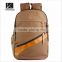 New fashion canvas day backpack/colleage school backpack/Black khaki blue school backpack