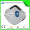 CE EN149 FFP3 Vertical Fold Flat Dust Mask with valve