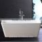 popular freestanding acrylic soaking bathtub G007 from China