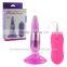 Sex Toys Soft Rubber Vibrating Anal Butt Plug