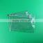 clear slider zipper bag with punched hole, zip lock folder, PVC pencil case for stationery