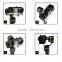 AFI VS-3SG Handheld Gimbal Brushless Handle Steady Camera Mount