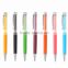 2015 new design promotional metal crystal pens,ballpoint pen with company logo,girls gift pen