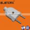 EU power supply 2 pin ground electric plug (P7052)