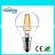 2016 hot sell P45 E14 filament P45-4H 5W pendant lamp led filament bulb led filament bulb