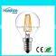 2016 stable quality P45 E14 filament P45-4H 4W e14 led light filament lamp dimmable filament led 4w