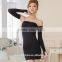 Sexy Wrapping Dress Push Up Breast Bust up Onepiece Corset Full Slip Strapless Full Slip